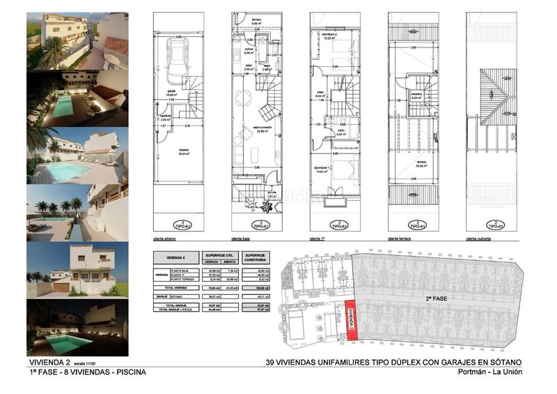 Foto cd1c5f9b-1868-4f0d-af95-c336acdc5bd7. Casa adossada amb aparcament piscina a Portmán Unión (La)