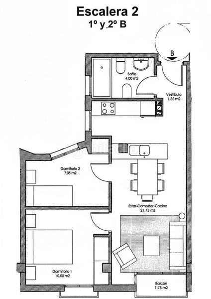 Foto 3d2a2e36-b31a-4904-ad9a-eec6777883cd. Apartament amb aparcament a Jerónimo y Avileses Murcia