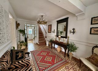 Casa pareada en Almáchar. Encantadora casa de pueblo andaluza con fantásticas terrazas