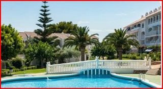 Lloguer Planta baixa a Alcossebre. Se alquila apartamento en planta baja , residencial con piscina