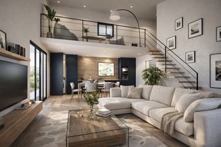 Xalet a Carrer pinatell 39. Casa de nueva construcción de 100m2 con estudio en can vila de s