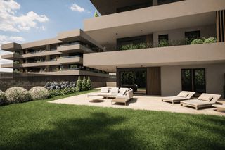 Planta baixa a Carrer josep tarradellas 14. Bajo de obra nueva de 4 habitaciones con jardín privado en vilab