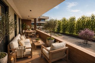 Appartement à Carrer josep tarradellas 14. Piso de obra nueva de 4 habitaciones con terraza en vilablareix