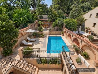Casa aparellada  Carrer sant ignasi. Casa con encanto, jardin, vistas y piscina!!