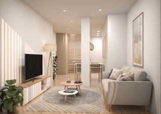 Estudi a Carrer sant josep 11. Loft en planta baja totalmente diáfano – diseño moderno y funcio