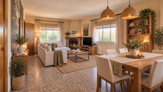 Chalet à Ciudad Jardín Valderrey. Chalet con gran parcela, porche y jardín en urbanización valderr