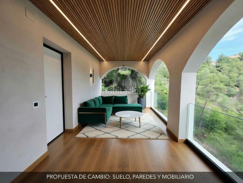 Foto b052778c-9e1d-47a6-bee4-accdb6b1a598. Casa amb calefacció aparcament piscina a Vallirana