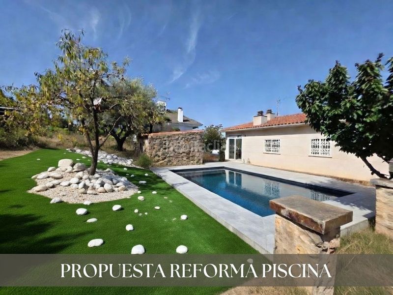 Foto a28df90a-9a29-4b51-a3ff-b35955df5d7d. Casa amb xemeneia calefacció aparcament piscina a Vallirana