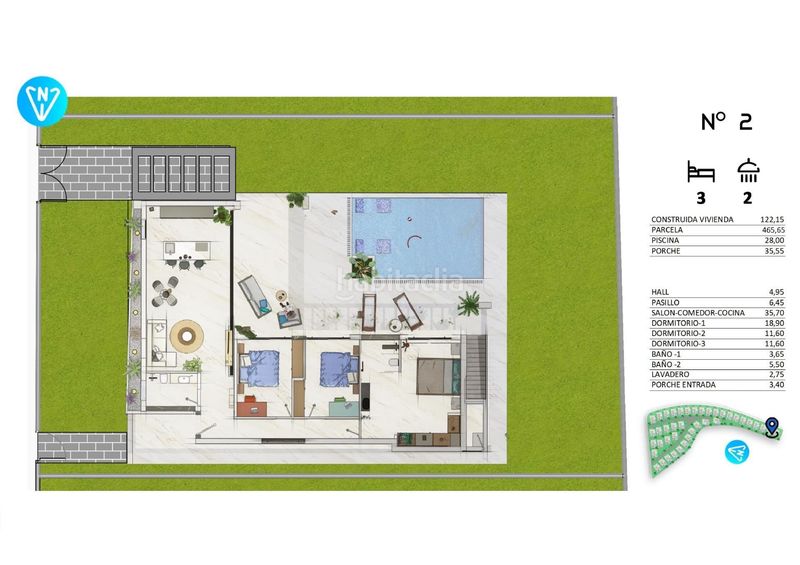 Foto e17dd080-89ee-4636-b356-b7490b53c734. Xalet amb aparcament piscina a Algorfa