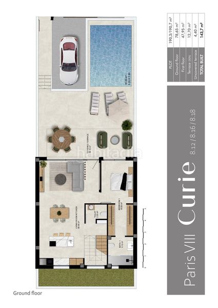 Foto 036e37c4-bc4c-40e8-8995-877ff371e04a. Casa aparellada amb aparcament piscina a Dolores