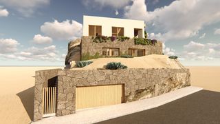 Terreny residencial  Cuesta de la grama. Proyecto residencial en cuesta de la grama vanguardia, diseño y