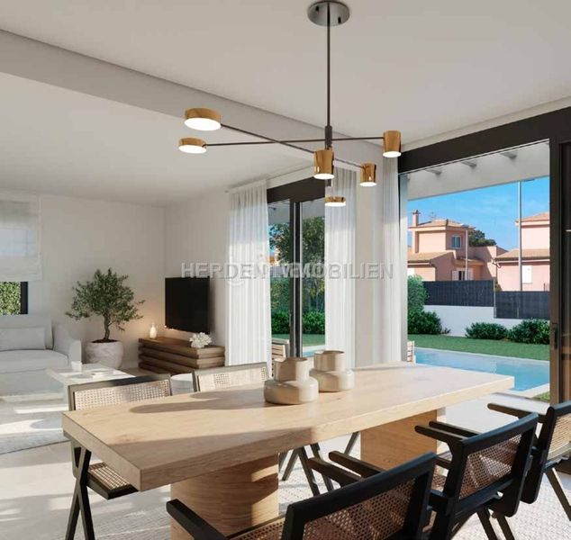 Foto f5df3159-3fef-4e4a-ab02-cd1268caffc1. Casa pareada exclusivos pareados de nueva construcción en puig de ros mallorca en venta en Llucmajor
