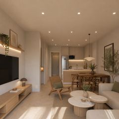 Flat in Carretera dosrius 19. Obra nueva de 2 habitaciones con parking y aerotermia en cardede