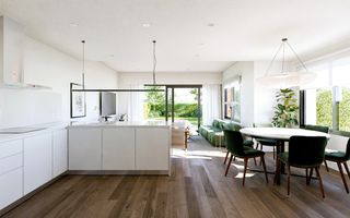 Casa aparellada a Carrer de empord� 24. Chalet pareado de obra nueva con piscina y jardin