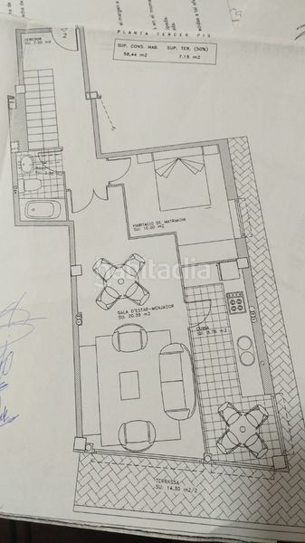 Foto 1ee2d7b9-802f-493c-a62b-b6a2ad3095f8. Pis amb calefacció aparcament a Segle XX Terrassa