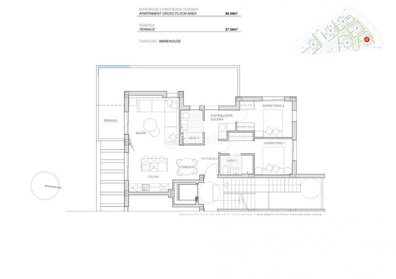Foto 15062fff-b34f-4b15-995b-f3af7276b9b6. Apartamento s de obra nueva en complejo privado en la provincia de murcia en Torre - Pacheco