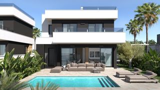 Chalet en Rojales. Exclusiva vida mediterránea en lo marabú, ciudad quesada