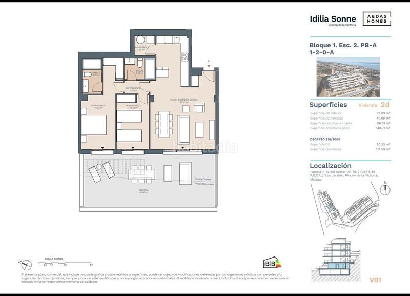 Foto 87a79b28-78f8-4cc1-91f3-5bbd328632b9. Pis a calle calle ebro 3 a Lo Cea Rincón de la Victoria