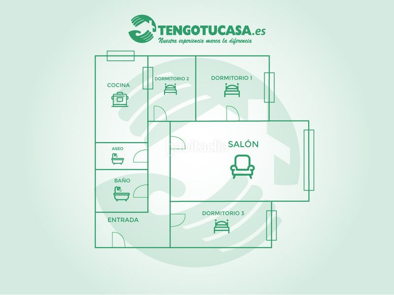 Foto c0a0c92c-7155-49b1-96a8-9969f032a6a3. Pis a Pueblo Nuevo Madrid
