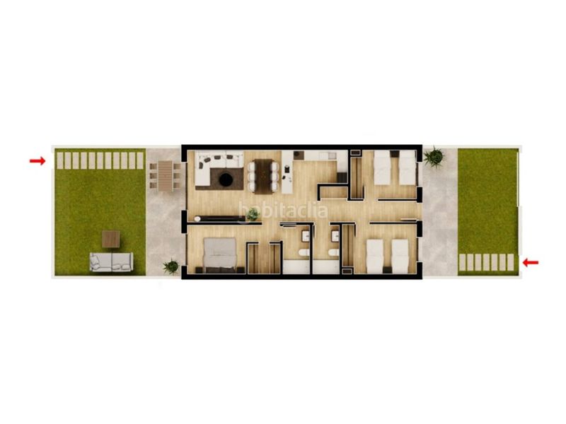Foto 2cb03d50-2d7c-4435-9a3c-debae7659176. Apartament amb aparcament piscina a Monforte del Cid