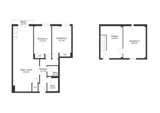 Pis a Campos poble. Piso en campos con plaza de aparcamiento y dos trasteros