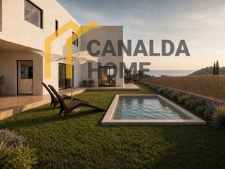 Xalet a Carrer vinyes d'en mandri 28. Villa de obra nueva en sant vicen� de montalt