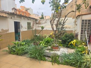 Planta baixa a Son Canals. Planta baja techo libre