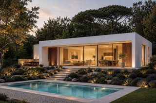 House  Catalunya 60b. Vivienda  de diseño en una sola planta. eficiencia  vanguardia