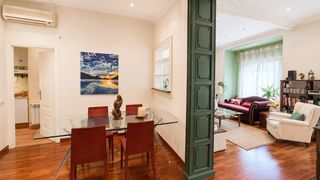Piso en Barri de les Corts. Elegante vivienda en fina se�orial junto a francesc maci�