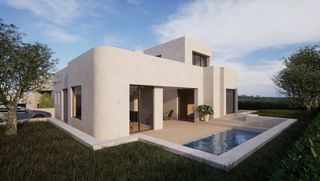 Bauernhof in Benalup. Villa contemporánea con vistas panorámicas y casa de huéspedes p