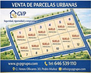 Terreno residencial  . americas.. Parcelas en venta  oportunidad en pedro muñoz