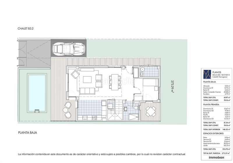 Foto a80a6cd0-5102-43a7-b974-e25f733c5d20. Casa aparellada 150m<sup>2</sup> a carrer duesaigües 57 a Bellamar Calafell