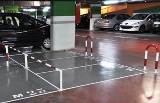 Lloguer Aparcament cotxe a Calle de orense 50. Parking individual de alquiler en  calle orense 50 madrid