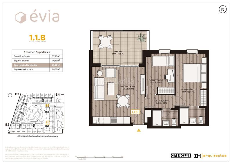 Foto 75f56e0c-732f-4b3e-94ff-141dbc06b243. Etagenwohnung 99m<sup>2</sup> in calle los rosaos 1 in Guadalupe Murcia