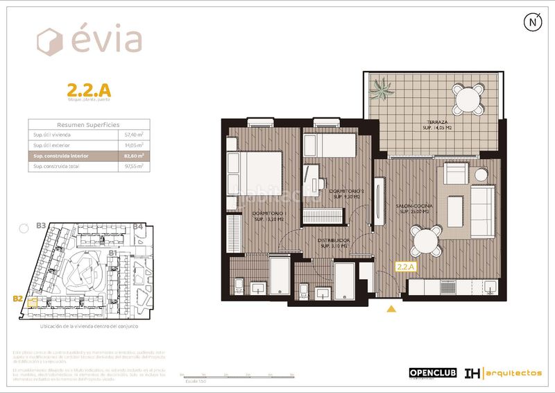 Foto e0514daf-9ddf-46cf-a20f-50eafc95aead. Etagenwohnung 99m<sup>2</sup> in calle los rosaos 1 in Guadalupe Murcia