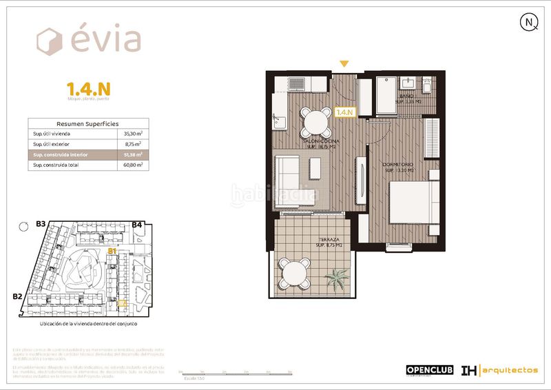 Foto 6f767917-fe8e-4fe3-a367-15710d0d70c5. Etagenwohnung 61m<sup>2</sup> in calle los rosaos 1 in Guadalupe Murcia
