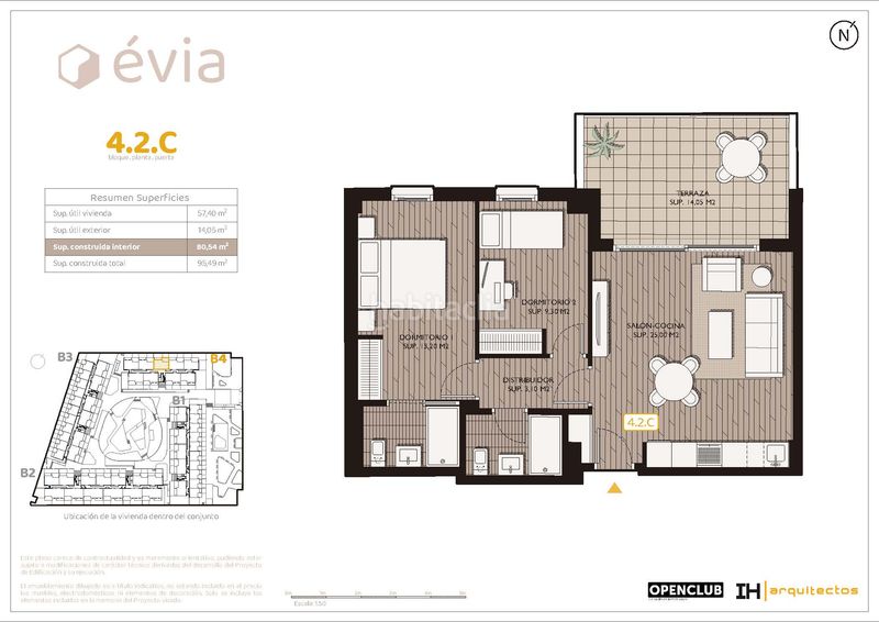 Foto d655d60e-fc28-46b5-971f-bb497c3793e7. Etagenwohnung 61m<sup>2</sup> in calle los rosaos 1 in Guadalupe Murcia