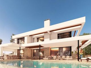 Casa en El Faro de Calaburra - Chaparral. Nueva villa exclusiva a medida en mijas costa descubre la combin