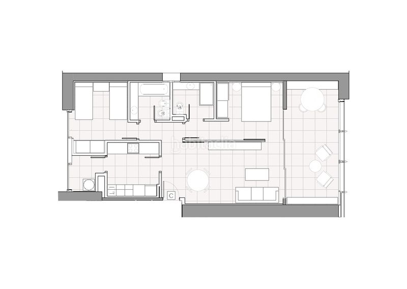 Foto 627d9999-569e-4b21-8b45-8443eb708afb. Apartament amb piscina a Playa Poniente Benidorm