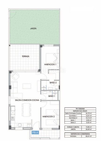 Foto b8c6bbb0-0241-425e-b76e-eb427c0856ee. Apartament amb piscina a Finestrat pueblo Finestrat