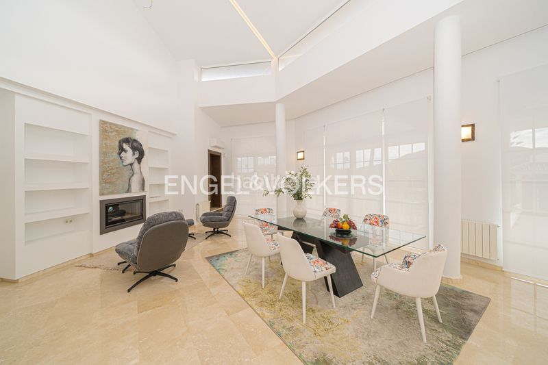Foto c6068d8b-d52c-45c4-b543-bdac8c7bbb4d. Casa amb xemeneia piscina a Pueblo-Ubanizaciones Alfàs del Pi (l´)