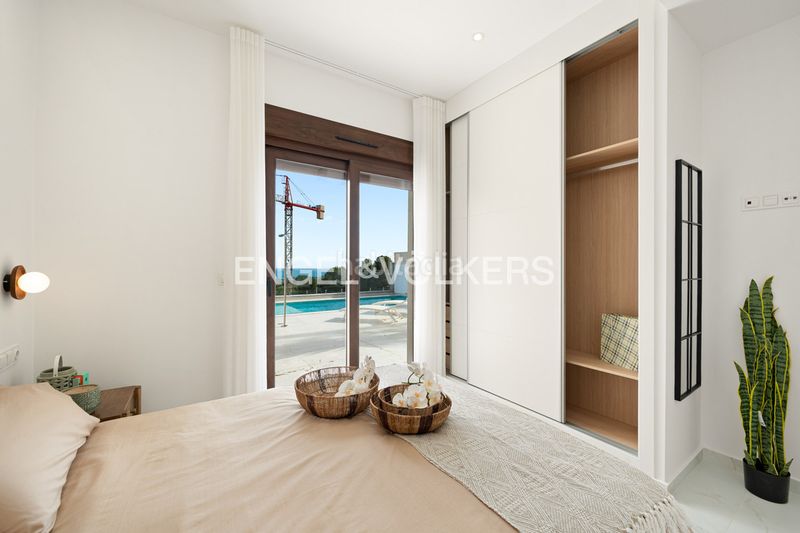 Foto d5a41aab-4445-446d-8020-d4d424523a2b. Casa adossada amb piscina a balcón de ponoig - Polop paradis - Polop hills Polop