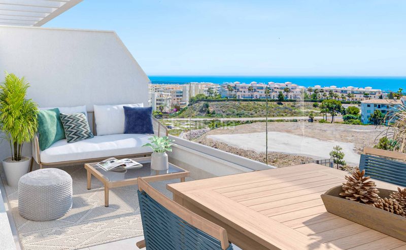 Foto fa131cea-49b0-4fb3-b09c-f2f3ffe3abc4. Apartamento vive la modernidad del estilo de vida costero en mijas, donde elegantes y eficientes viviendas energéticas combinan confort, estil en Marbella