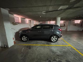 Autoparkplatz in Antonio Machado