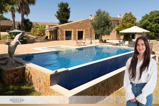Country house in Montuïri. Sant joan idílica finca histórica de piedra natural con piscina