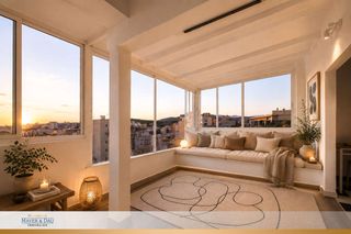 Miete Etagenwohnung in Cort. Santa catalina  obj.nr. 10098  360 blick über palma, das meer  d