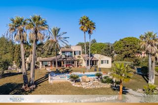 Mas à Son Servera Poble. Pula golf un oasis con vistas de gran alcance directamente en el
