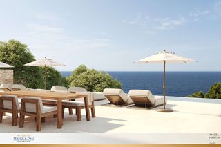 Maison à Font de Sa Cala. Proyecto exclusivo de una villa de nueva construcción con vistas