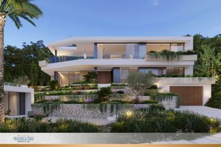 Casa a Santa Ponça. Proyecto de villa de nueva construcción en santa ponsa con licen