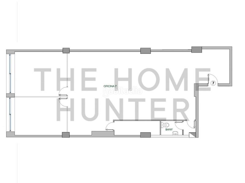 Foto 71c9f83c-ee32-4099-998a-adae9c2de803. Miete büro mit heizung in La Nova Esquerra de l´Eixample Barcelona